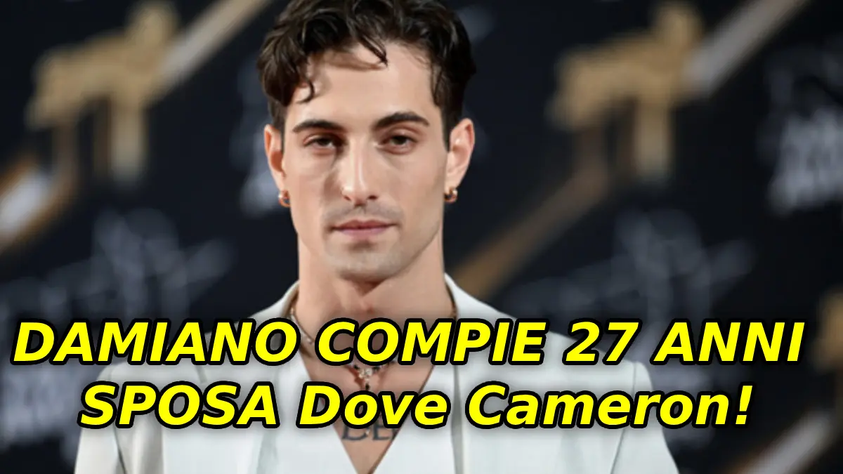 Damiano David compie 27 anni