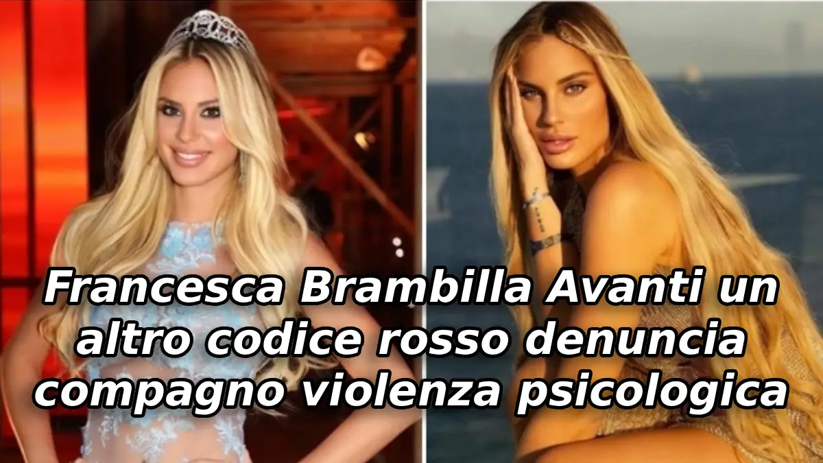 Francesca Brambilla Avanti un altro codice rosso denuncia compagno violenza psicologica