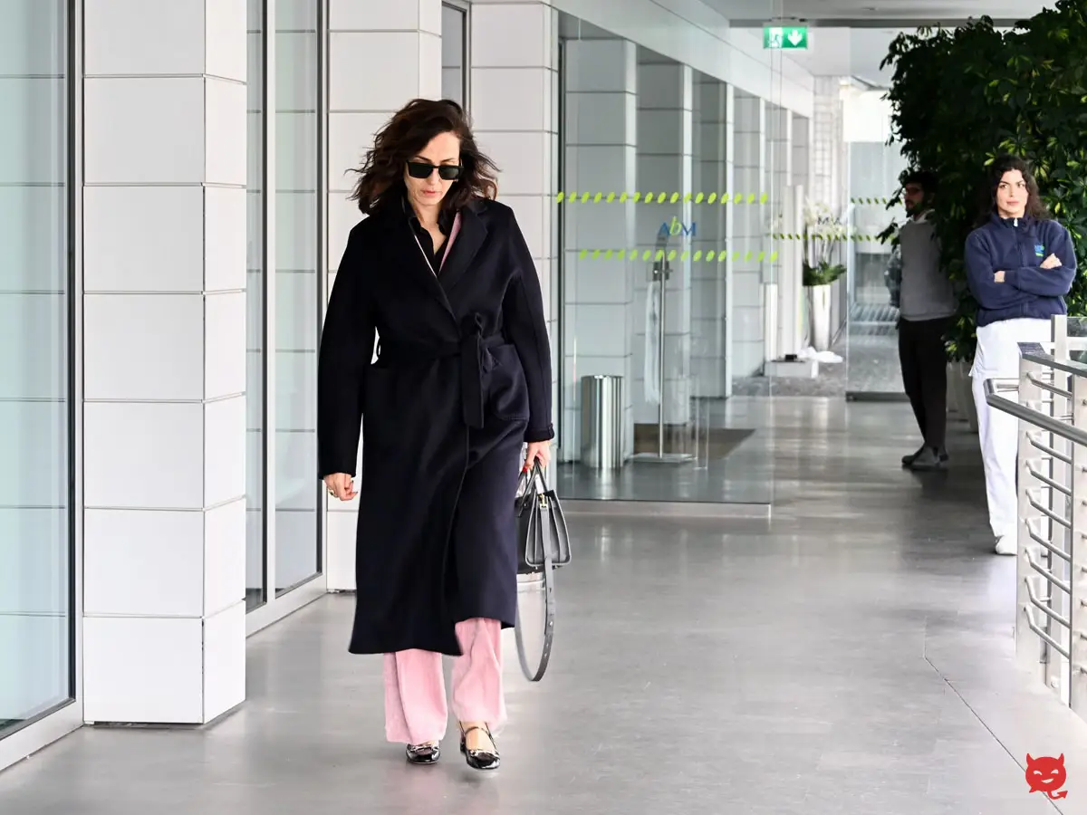 Enrica Bonaccorti camera ardente clinica Ars Medica Roma marzo 2026