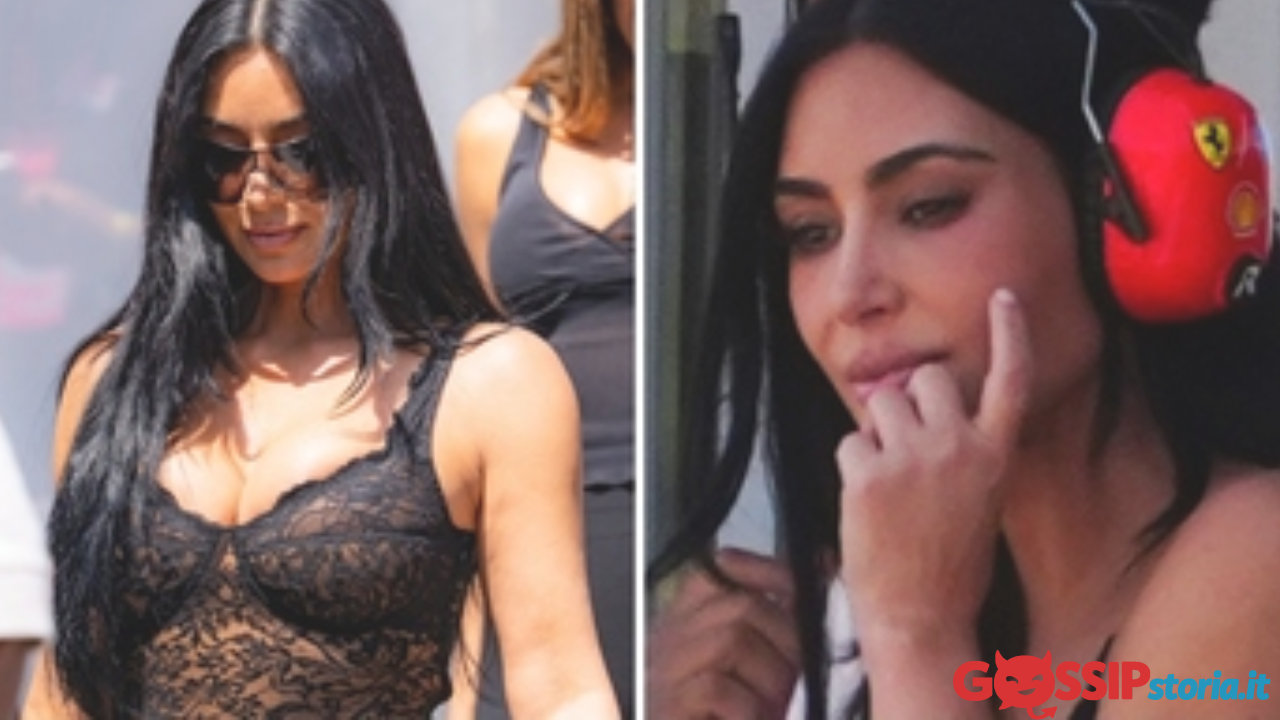 Kim Kardashian conquista Monaco: dallo yacht al paddock Ferrari con Lewis Hamilton