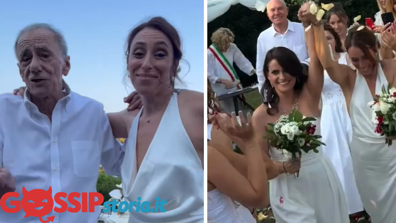 Francesca Vecchioni sposa la sua Sara: le nozze della figlia di Roberto emozionano tutti, ecco dove sono state celebrate